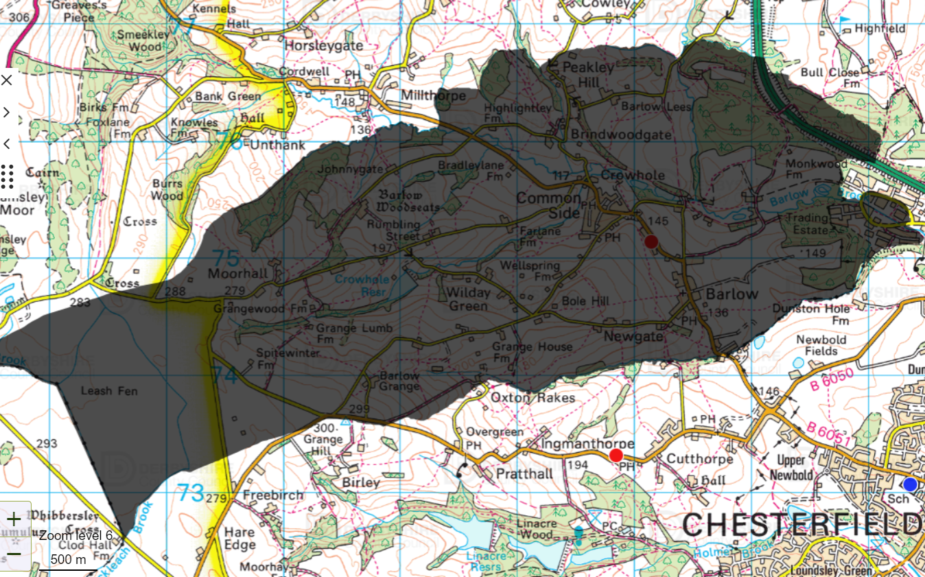 Our current pupils come from Barlow, Chesterfield and beyond.
